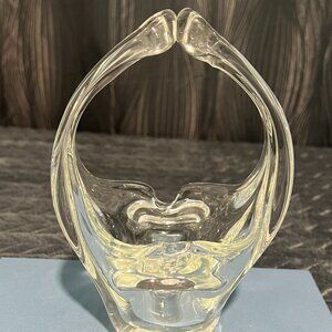 Vintage Murano Art Glass Basket